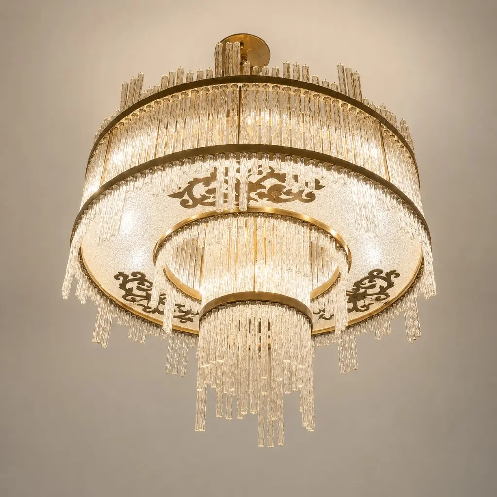 Grand Crystal Chandelier thumbnail 2
